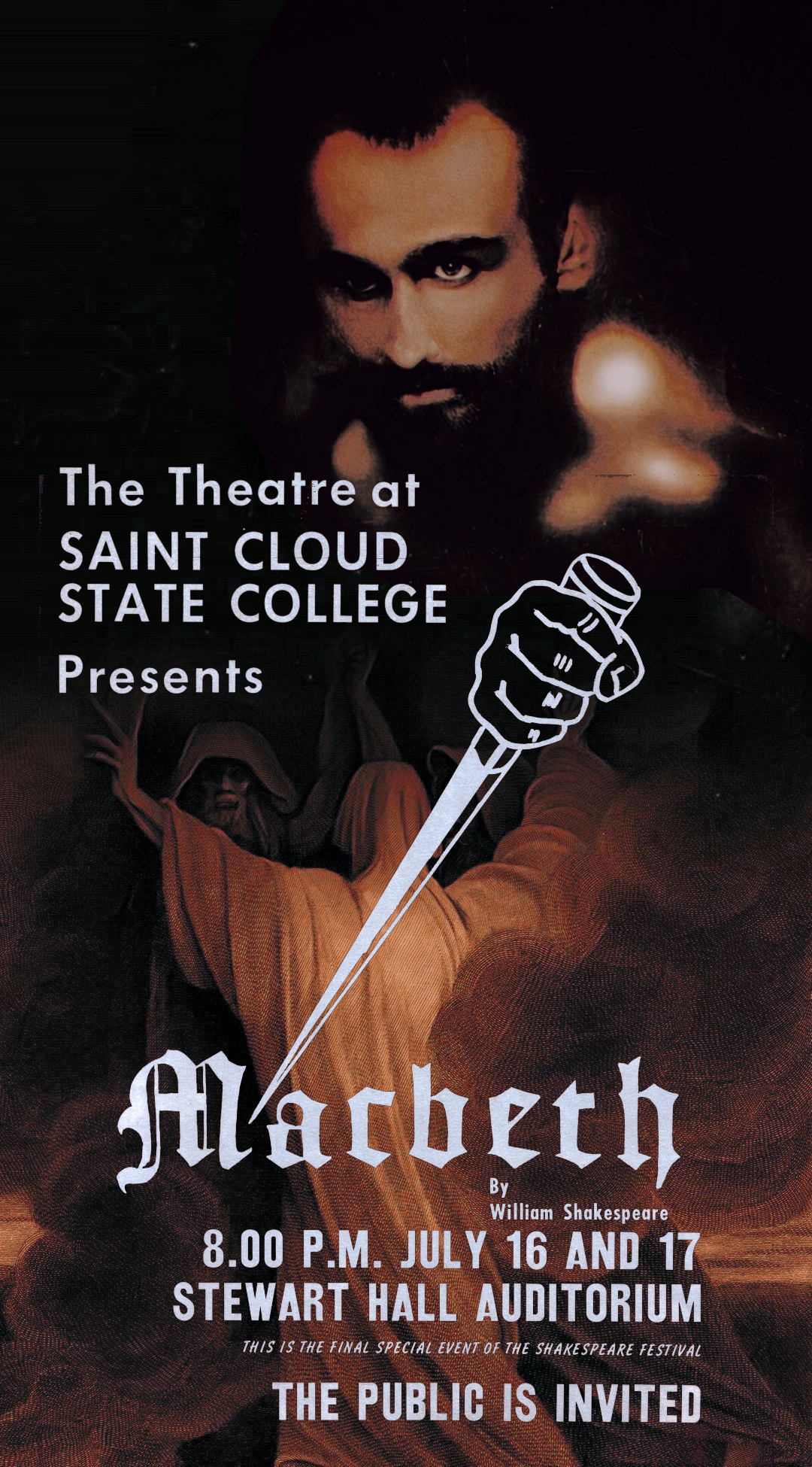 Dwain Johnson as Macbeth